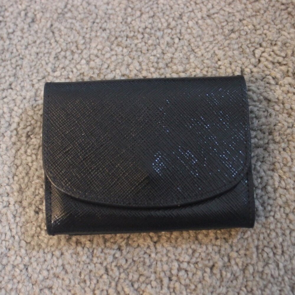 Black Leather Wallet